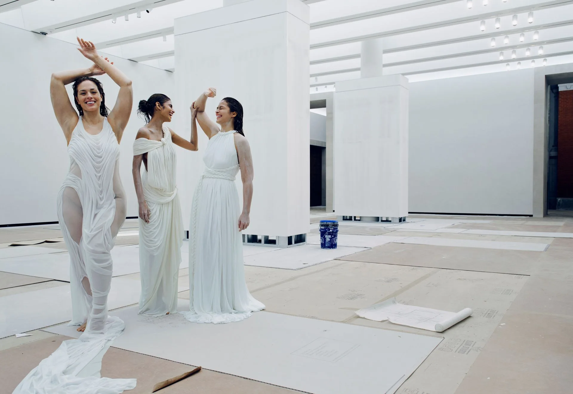 Image may contain Sheetal Singh Mouni Roy Clothing Dress Formal Wear Fashion Gown Wedding Wedding Gown and Adult